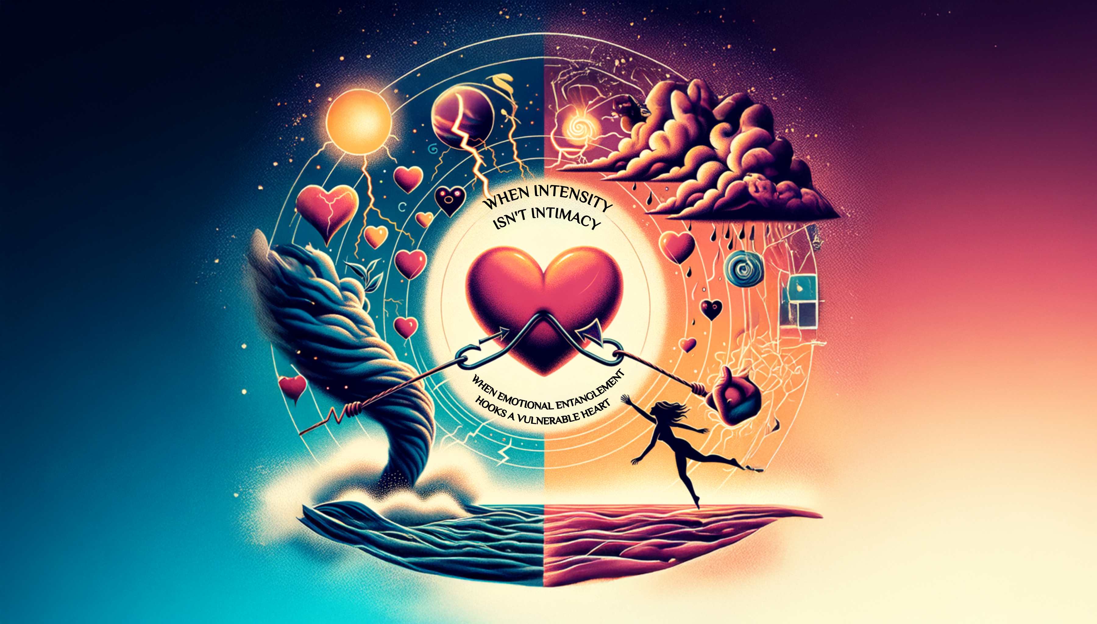 When Intensity Isn’t Intimacy: How Emotional Entanglement Hooks a Vulnerable Heart